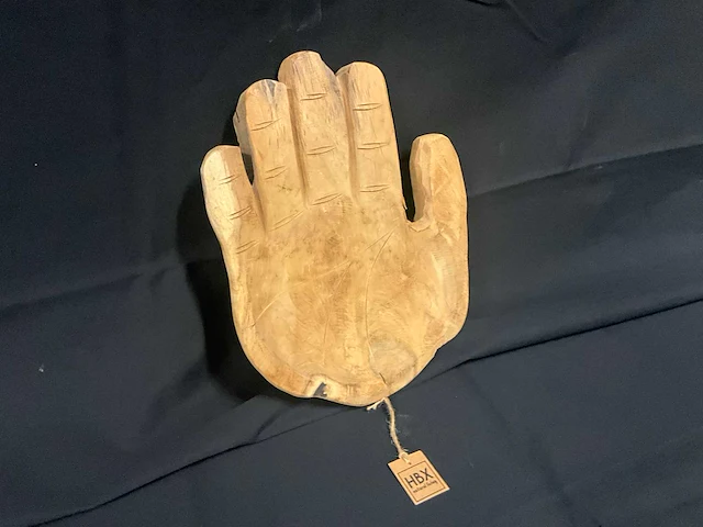 Hbx - teak - fruitschaal (60x) - afbeelding 3 van  7