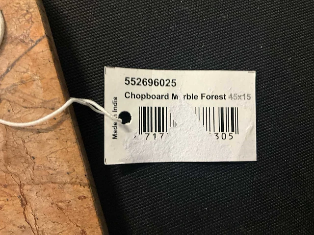 Hbx marble forest serveerplank (22x) - afbeelding 7 van  9