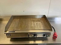 Hcb eg-820-3 | grill- en bakplaat - gegroefd - afbeelding 4 van  5