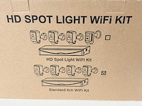 Hd spot light wifi kit. 4 camera's met lamp + dvr - afbeelding 5 van  5