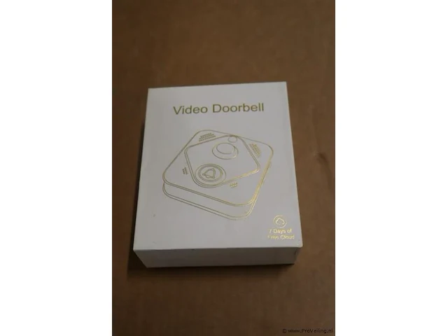 Hd wi-fi videodeurbel - afbeelding 1 van  3