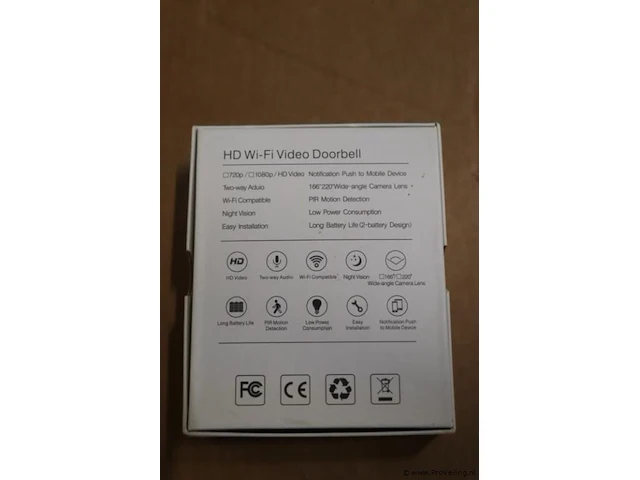 Hd wi-fi videodeurbel - afbeelding 3 van  3