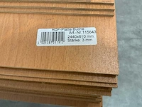 Hdf plaat 2440x610x3mm (400x) - afbeelding 3 van  7