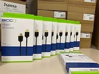 Hdmi kabel high-speed 4k plug - plug ethernet 1.5 m (192 stuks) - afbeelding 2 van  4