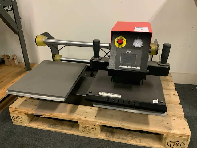 Hdp. ttp 50 twin pneumatische transferwarmtepers - afbeelding 1 van  5