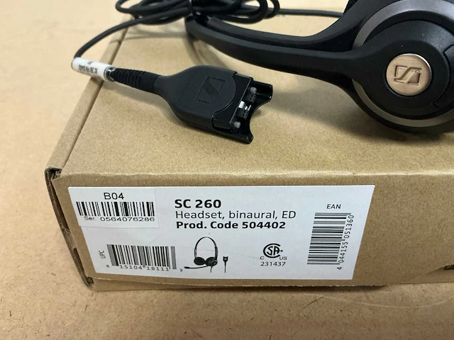 Headset - sennheiser - sc 260 - afbeelding 2 van  2