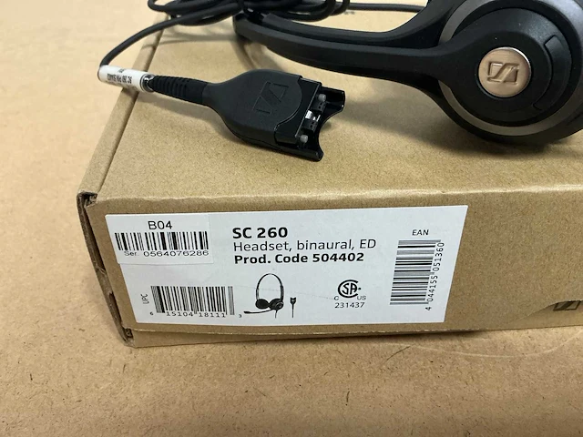 Headset - sennheiser - sc 260 - afbeelding 2 van  2