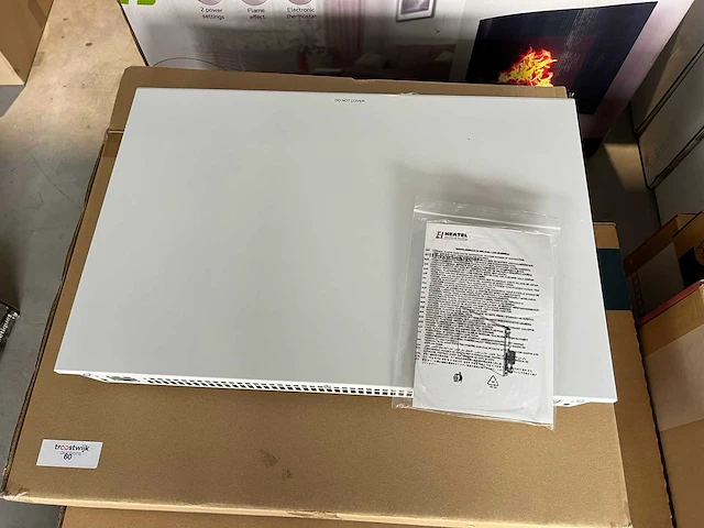 Heatel - ht eco convector - elektrische convector kachel (2x) - afbeelding 2 van  2