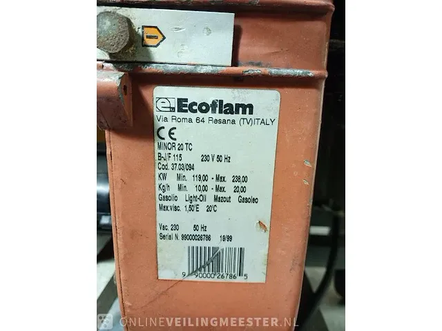 Heater desa master, bv 460e, bouwjaar 1999 - afbeelding 4 van  15