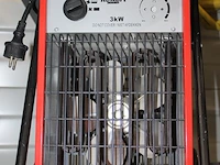Heater kelfort 3kw. knop ontbreekt. - afbeelding 2 van  2