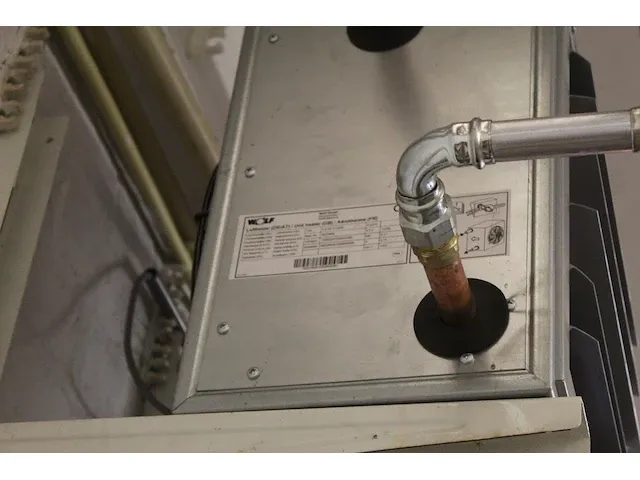 Heater/warmtekachel wolf lh 25-3 cu/al met thermostaat en wandbeugels - afbeelding 2 van  3