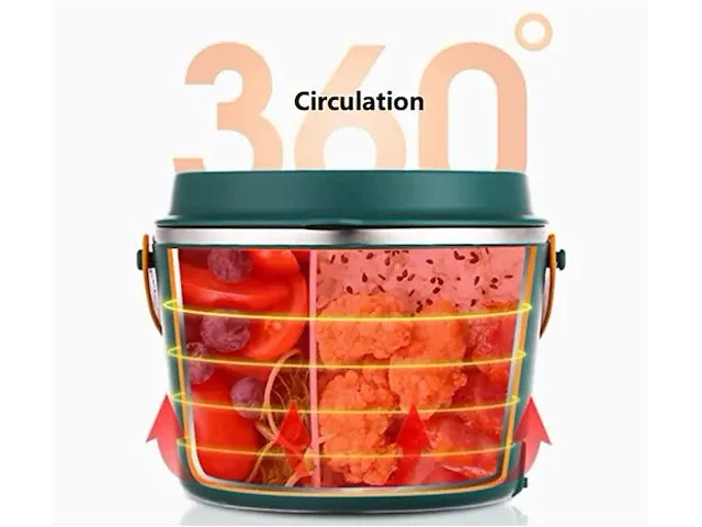 Heating bento box /lunchbox - afbeelding 2 van  4