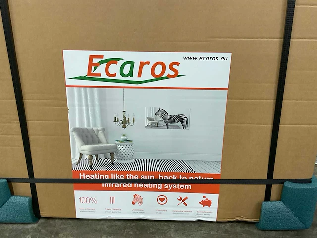 Heatxl paneel ecaros infrarood verwarming 750w (3x) - afbeelding 5 van  7