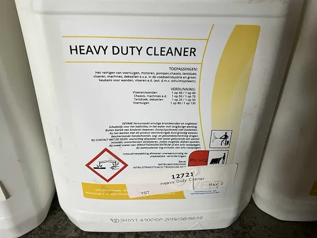 Heavy duty cleaner 5l (3x) - afbeelding 2 van  2