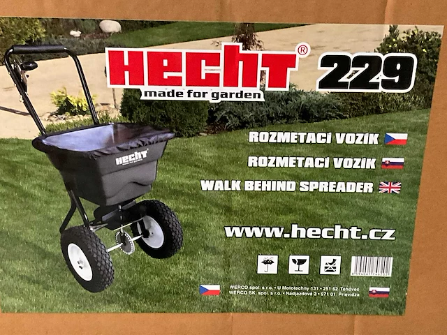 Hecht 229 strooiwagen - afbeelding 1 van  2