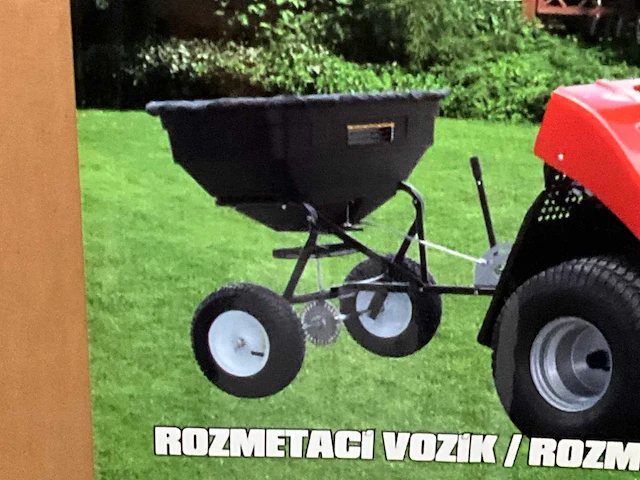 Hecht 260 zout-/ kunstmest-strooier - afbeelding 2 van  3