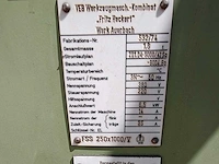 Heckert - veb 532/74 - konsole freesmachine met draaibare kop - afbeelding 11 van  30