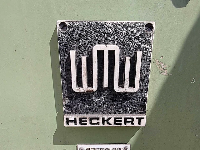 Heckert - veb 532/74 - konsole freesmachine met draaibare kop - afbeelding 13 van  30