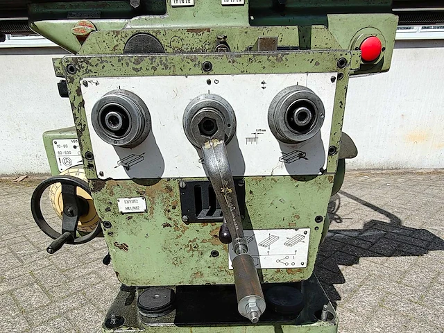Heckert - veb 532/74 - konsole freesmachine met draaibare kop - afbeelding 18 van  30