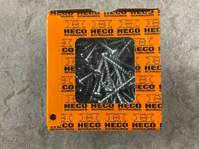 Heco - fix-plus - cilinderkop-voldraad - spaanplaatschroef 4x45 mm (15x) - afbeelding 2 van  3