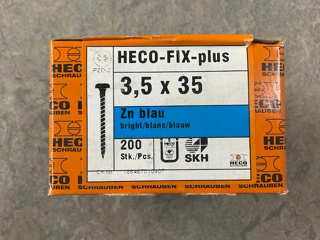 Heco - fix plus - spaanplaatschroef ø3,5x35 mm (10x) - afbeelding 3 van  3