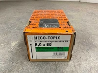 Heco - topix - freeskop torx - vlonderschroef 5x60 mm (5x)