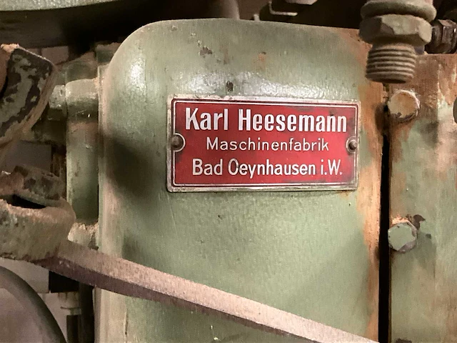 Heesemann langbandschuurmachine - afbeelding 2 van  6