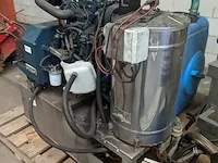 Heetwater hogedrukreiniger unit portotecnica waterkracht - hot aqua blaster, kokend heet water - afbeelding 2 van  14