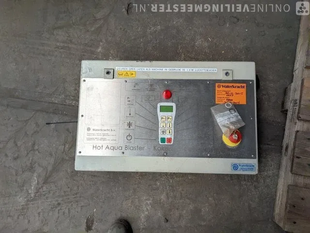 Heetwater hogedrukreiniger unit portotecnica waterkracht - hot aqua blaster, kokend heet water - afbeelding 4 van  14