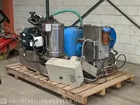 Heetwater hogedrukreiniger unit portotecnica waterkracht - hot aqua blaster, kokend heet water - afbeelding 9 van  14