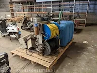 Heetwater hogedrukreiniger unit portotecnica waterkracht - hot aqua blaster, kokend heet water - afbeelding 10 van  14