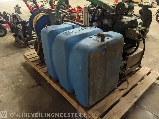Heetwater hogedrukreiniger unit portotecnica waterkracht - hot aqua blaster, kokend heet water - afbeelding 12 van  14