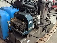 Heetwater hogedrukreiniger unit portotecnica waterkracht - hot aqua blaster, kokend heet water - afbeelding 14 van  14