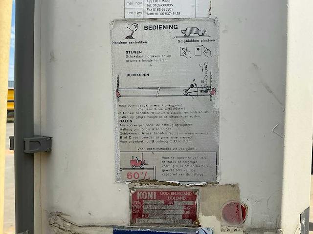 Hefbrug koni alh - afbeelding 10 van  37
