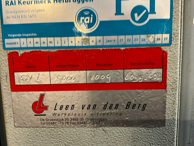 Hefbrug - afbeelding 2 van  10