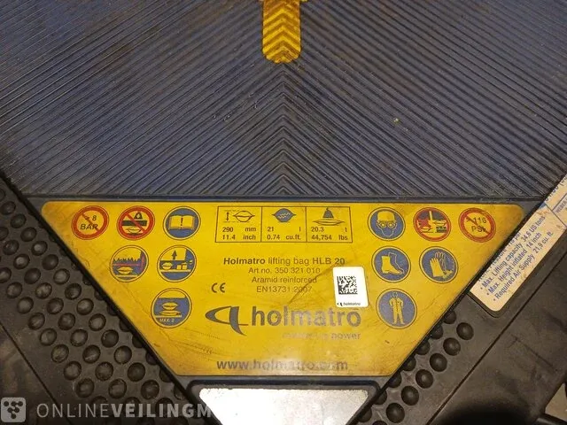 Hefkussenset holmatro - afbeelding 6 van  12
