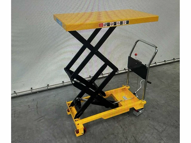 Heftafel - geel 350 kg - hefplateau - afbeelding 2 van  3