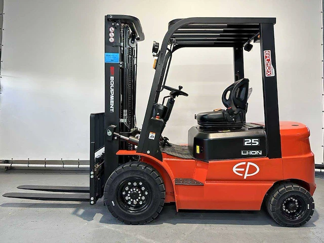 Heftruck ep efl252x elektrisch 2500kg 4.8m 2024 nieuw - afbeelding 1 van  1