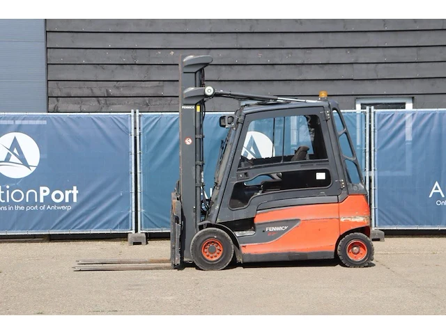 Heftruck fenwick-linde e25l-01 elektrisch 2500kg 4.5m 2014 - afbeelding 1 van  1