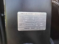 Heftruck hangcha, cpd80j, bouwjaar 2019 - afbeelding 6 van  38