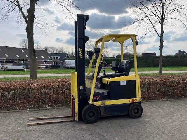 Heftruck hyster e1.50xm elektrisch 1500kg 4.33m 2010 - afbeelding 1 van  1