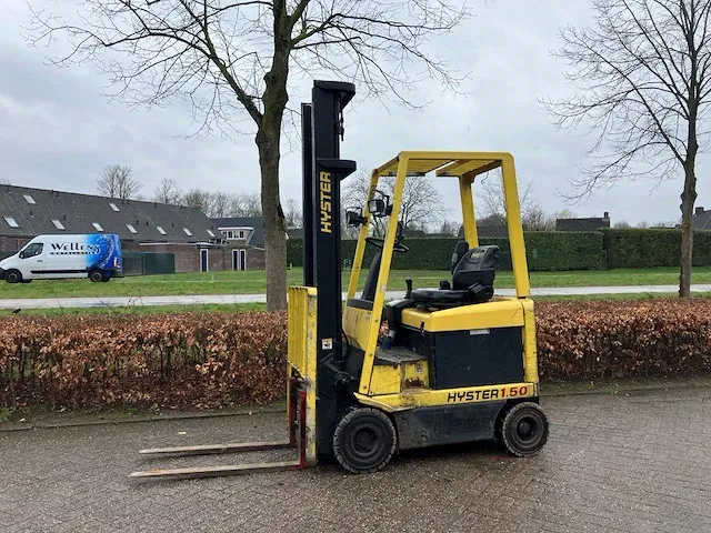Heftruck hyster e1.50xm elektrisch 1500kg - afbeelding 1 van  1