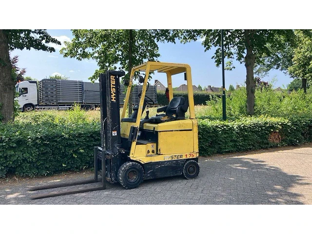 Heftruck hyster e1.75xm elektrisch 1750kg 4.5m 1997 - afbeelding 1 van  1