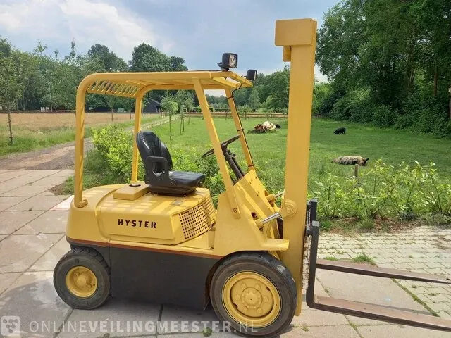 Heftruck hyster, h40h diesel, geel - afbeelding 2 van  19