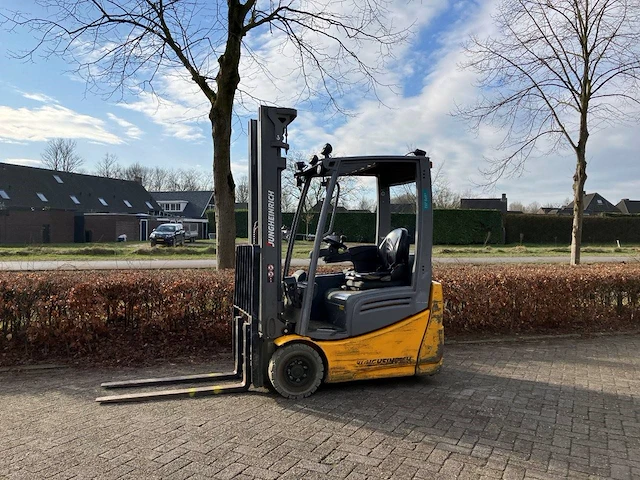 Heftruck jungheinrich efg 213 elektrisch 1300kg 5m 2019 - afbeelding 1 van  1