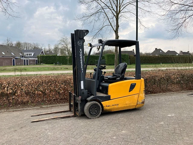 Heftruck jungheinrich efg 216 elektrisch 1550kg 5.0m 2008 - afbeelding 1 van  1