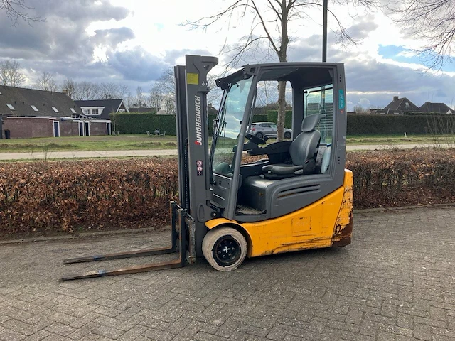 Heftruck jungheinrich efg128k elektrisch 1800kg 3.1m 2017 - afbeelding 1 van  1