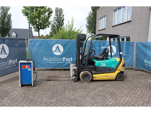 Heftruck komatsu fb30h-3r elektrisch 3000kg - afbeelding 1 van  1