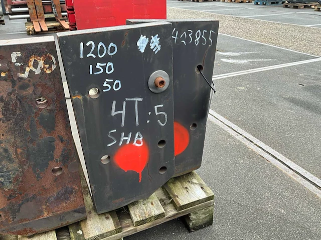 Heftruck lepel (2x) - afbeelding 3 van  3