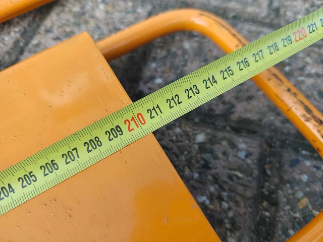 Heftruck lepel verlengingset - 210cm - afbeelding 7 van  7